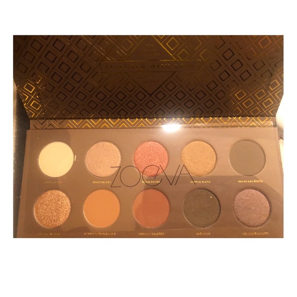!Sold!❌NEW ZOEVA CARAMEL MELANGE EYESHADOW PALETTE - Picture 4 of 4